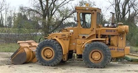 1973 Terex 7231 Payloader Unknown Hours Runs And Drives May Need Tlc