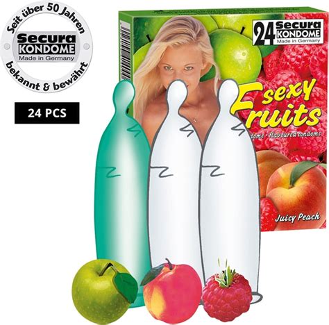 Secura Sexy Fruits 24 Stuks Condooms