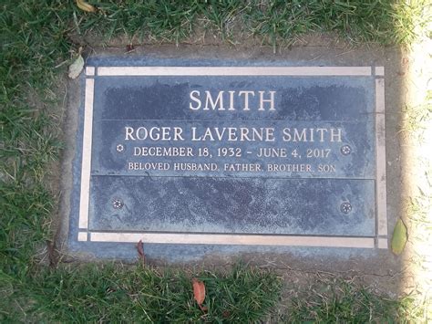 Roger Smith Find A Grave Memorial