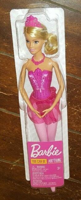 Barbie Ballerina Pink Outfit Including Necklace And Tiara 11 Doll W