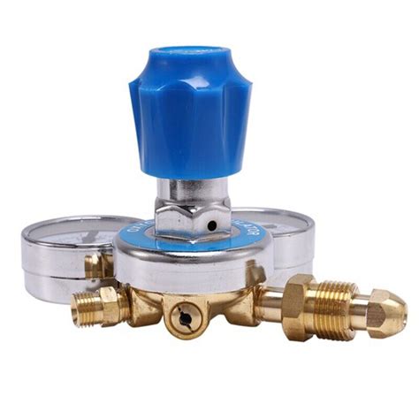 Oxygen Gas Bottle Regulators O2 Reducing Pressure Inhaler Gauge