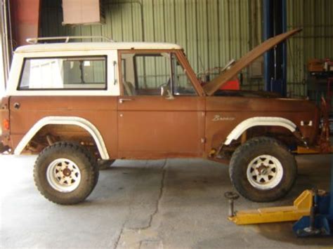Purchase Used 1977 Brown Ford Bronco In Arcadia Louisiana United