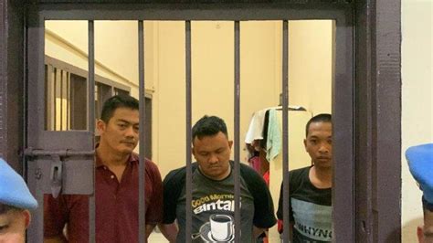 Tiga Oknum Polisi Polrestabes Medan Coba Rampok Warga Kini Ditahan Di