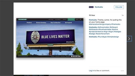 Blue Lives Matter Billboards Pop Up Across Usa Stir Controversy