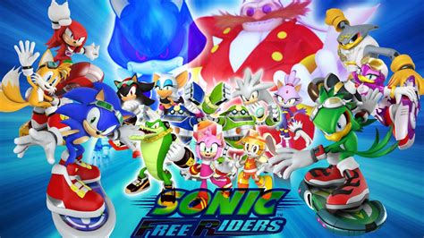 Free Download Sonic Riders Wallpaper By Cosmicblaster97 1024x575 For