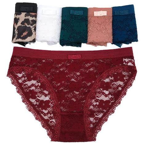 pack of 600 leopard lace cheeky lady panties sheer plain women brief girls hipster underwear