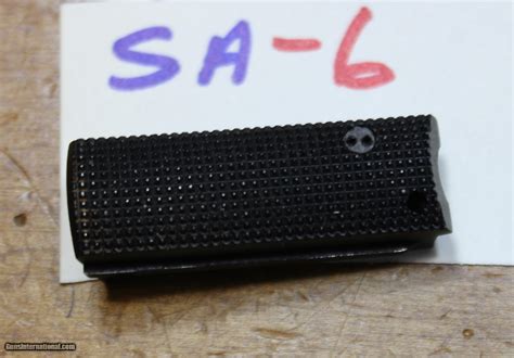 Factory Springfield Armory 1911 Compact Flat Black Checkered Mainspring