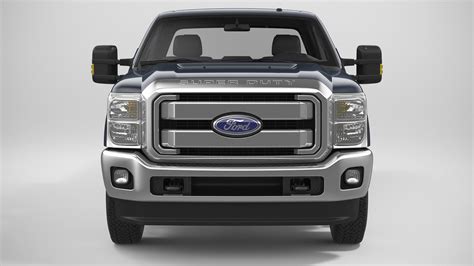 Ford Super Duty 2016 F250 Supercab 3d Model Cgtrader