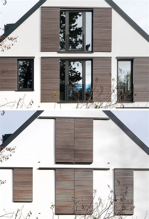 This House Is An Example Of How To Do Modern Window Shutters Contemporist