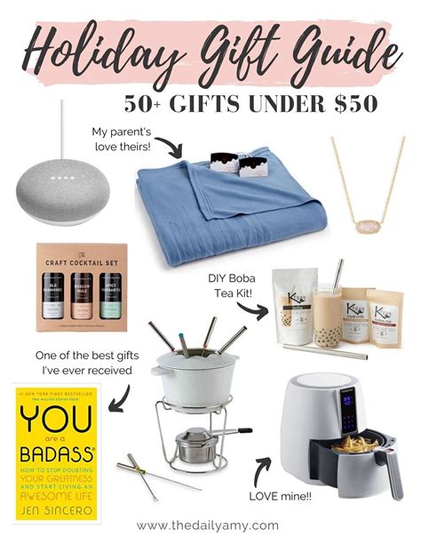 If you are looking for some gifts ideas so you. The Daily Amy: 50+ gift ideas for under $50 | Ultimate ...