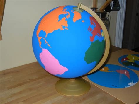 Diy Montessori Globes Montessori Geography Montessori Diy