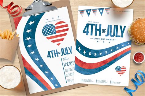 July 4th Poster Template In Psd Ai And Vector Brandpacks