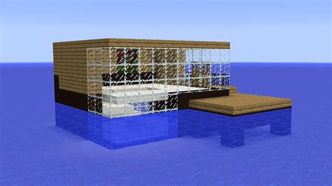 ( 2017 ) luxury and big survival house in the middle of the ocean! Minecraft - How to build a house on water - YouTube