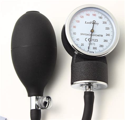 Manual Aneroid Sphygmomanometer Blood Pressure Bp Monitor Tester Xl