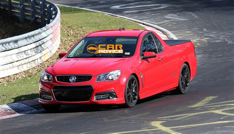 Holden Vf Commodore Ute Caught At The Nurburgring Photos Caradvice