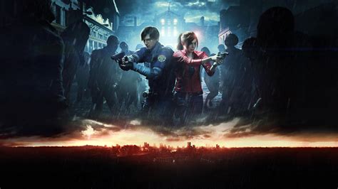 Resident Evil 2 (2019) Leon & Claire 4k Ultra HD Wallpaper | Background