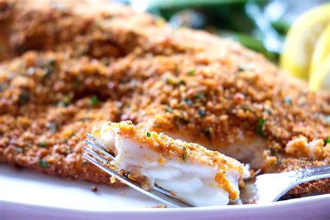 Baked Tilapia With Parmesan Crust Recipe From Pescetariankitchen
