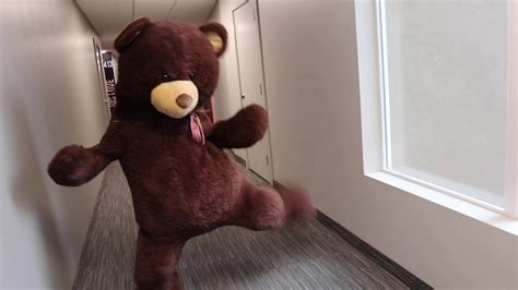 We Got Inside A Teddy Bear Youtube