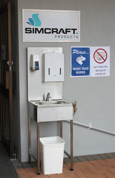 Mobile Hand Wash Station Simcraft Products