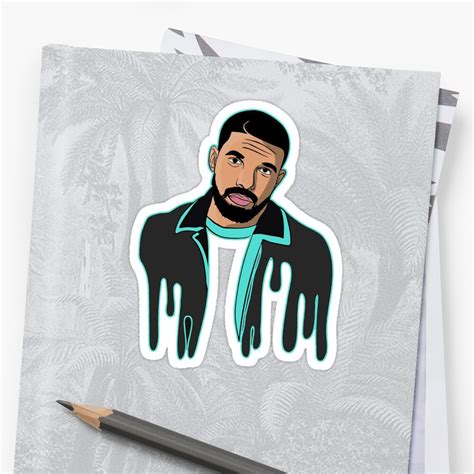 Drake Sticker By Claridgkaren Redbubble
