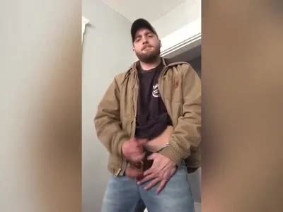 Blue Collar Man Jerks And Cums Standing Up Thisvid