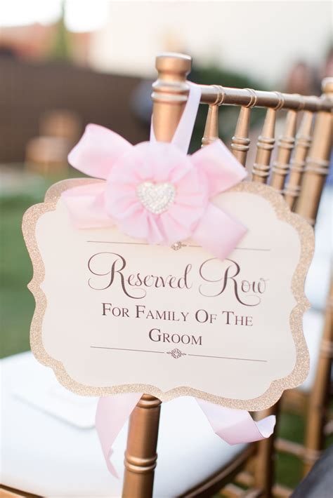 Romantic Pink Rose Wedding Funny Wedding Signs Wedding