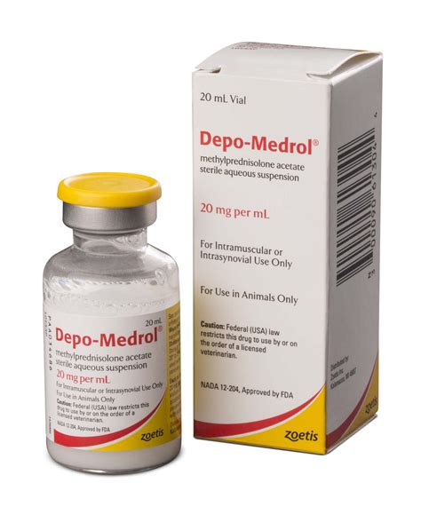 Depo Medrol 20 Ml Kihorse Methylprednisolone Acetate