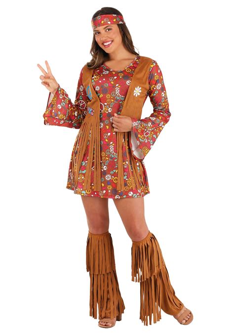 Women S Peace And Love Hippie Costume