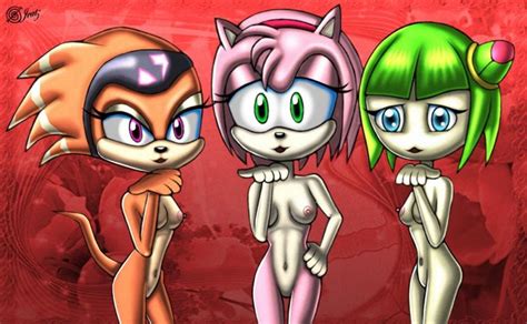 Rule 34 Amy Rose Breasts Color Cosmo The Seedrian