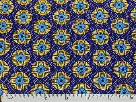 South African Shweshwe Fabric By The Yard Dagama Cats Etsy