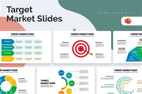 Target Market Powerpoint Slides Presentation Templates ~ Creative Market