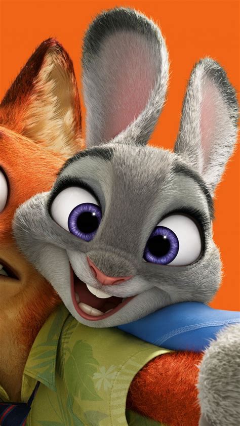 Wallpaper Zootopia Fox Rabbit Cartoon Movies 12810