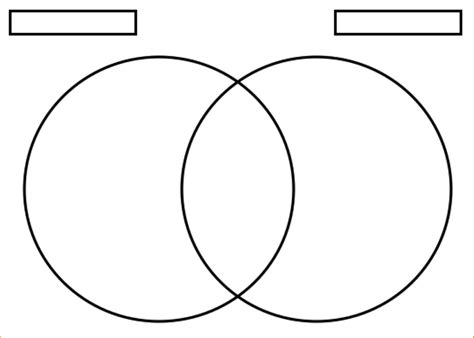 Venn Diagram Template | Venn diagram printable, Blank venn diagram, Venn diagram template