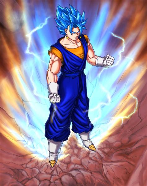 full power vegito blue dragon ball super dragon ball z vegito ssj blue gogeta and vegito