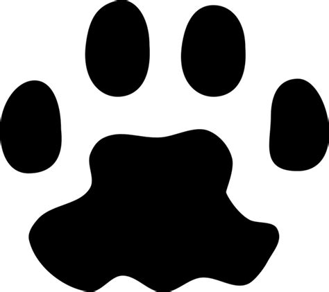 Cat Paw Print Free Vector In Open Office Drawing Svg Svg Vector