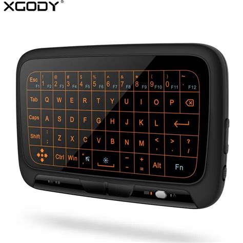 Xgody H18 Touch Screen Wireless Keyboard Mini Wifi Keyboard For Smart