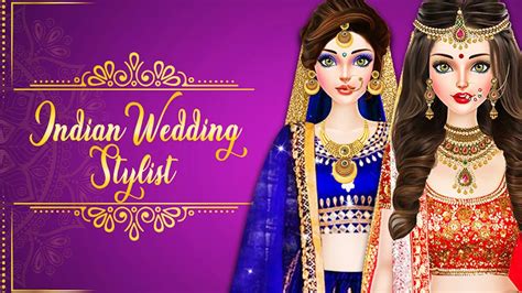 Indian Wedding Stylist Beauty Makeup And Dress Up Game Youtube