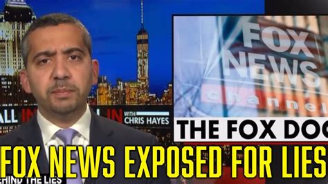 Fox News Gets Exposed For Their Lies By Msnbc Host Youtube
