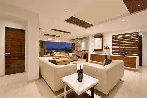 Desais Residence Contemporary Living Room Mumbai By Milind Pai