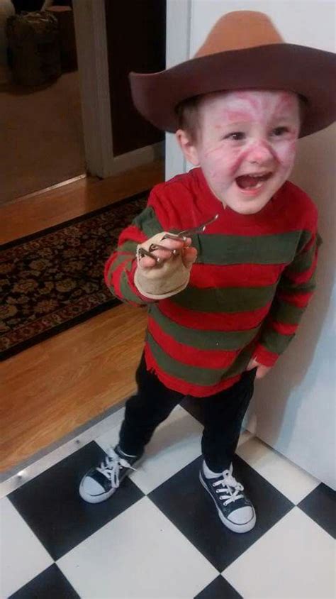 Freddy Krueger Kids Costume Kid Horror Costumes Freddy Krueger
