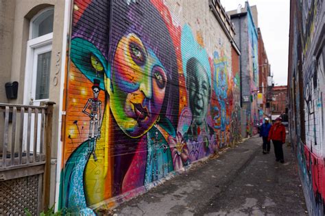 Layers Of Rush Lane Party In Torontos Graffiti Alley