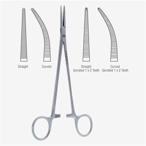 Halsted Mosquito Haemostatic Forcep Straight Curved Stainless Steel
