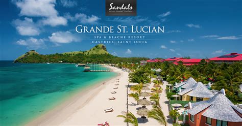 View The Resort Map Of Sandals Grande St Lucian