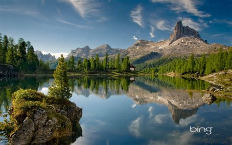 Free Download Italian Dolomite Mountain Bing Wallpaper