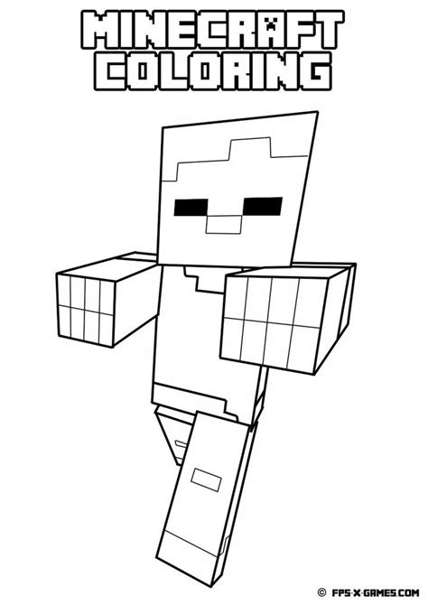 Printable Minecraft Unspeakable Coloring Pages Reezacourbei Coloring
