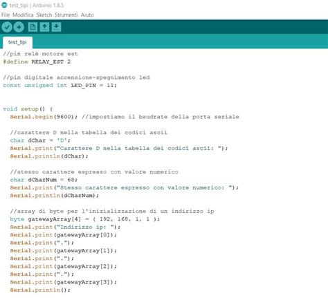 Variables And Data Types In Arduino Programming Pillole Di Arduino