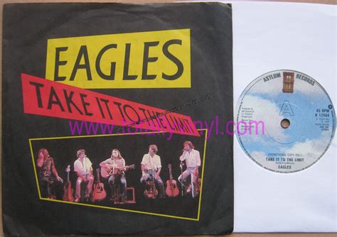Totally Vinyl Records Eagles Take It To The Limit Liveseven