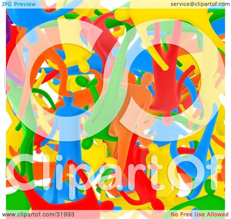 The color wheel consists of three primary colors (red, yellow, blue), three secondary colors (colors created when primary colors are mixed: Clipart Illustration of a Background Of Diverse Blue, Red ...
