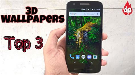 Top 3 Amazing Wallpaper Apps For Android 2018 3d Wallpapers Youtube