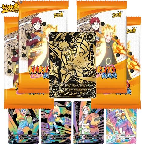 Kayou Cartas De Juego De Anime Naruto Tarjetas Slr Raras Ninja Soul